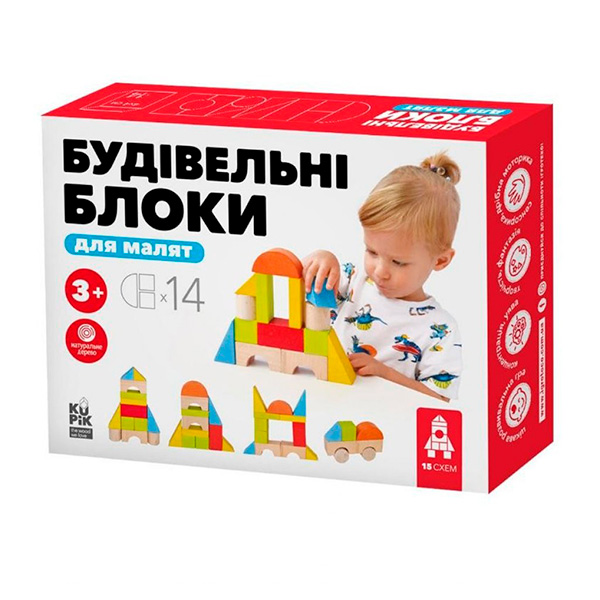 Будівельні блоки 14 ел 900453