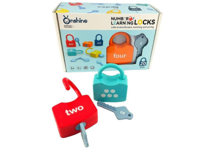 Ігровий набір замки з цифрами розвиваючий TNWX-7925