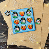 Сортер Хрестики-нуліки "Пряники проти сніговиків" ПСФ012 Сортер Хрестики-нуліки "Пряники проти сніговиків" ПСФ012