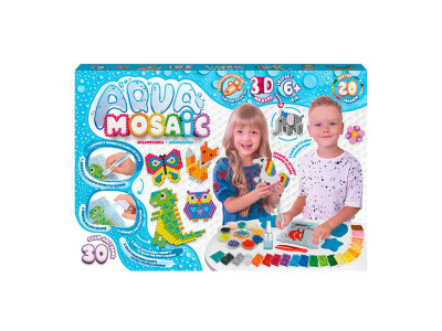 Водна мозаїка DankoToys "Aqua Mosaic" великий набір AM-01-01