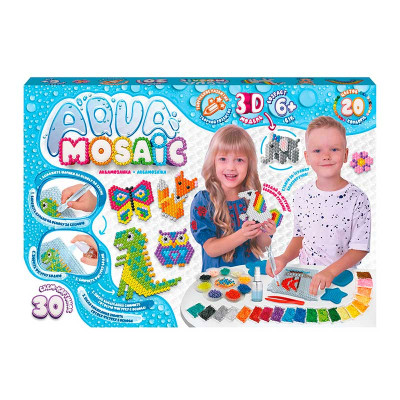 Водна мозаїка DankoToys "Aqua Mosaic" великий набір AM-01-01