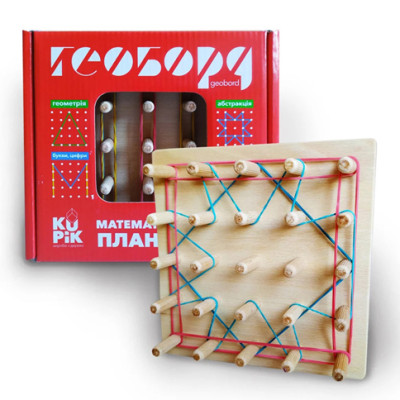 Іграшка навчальна дерев'яна "Математичний планшет" 900415
