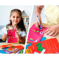 Гра з маркером Vladi Toys "Пиши та витирай. Літери" навчальна VT5010-13