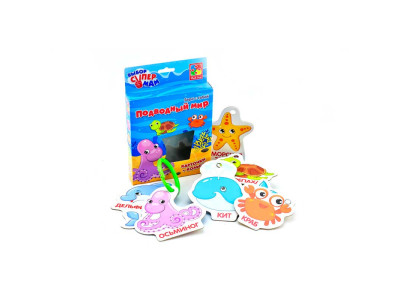 Фігурки на кільці Vladi Toys "Підводний світ" розвиваючі VT1901-34