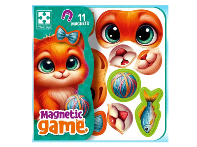 Розвиваюча гра Vladi Toys "Емоції Кошеняти" магнітна VT3220-05