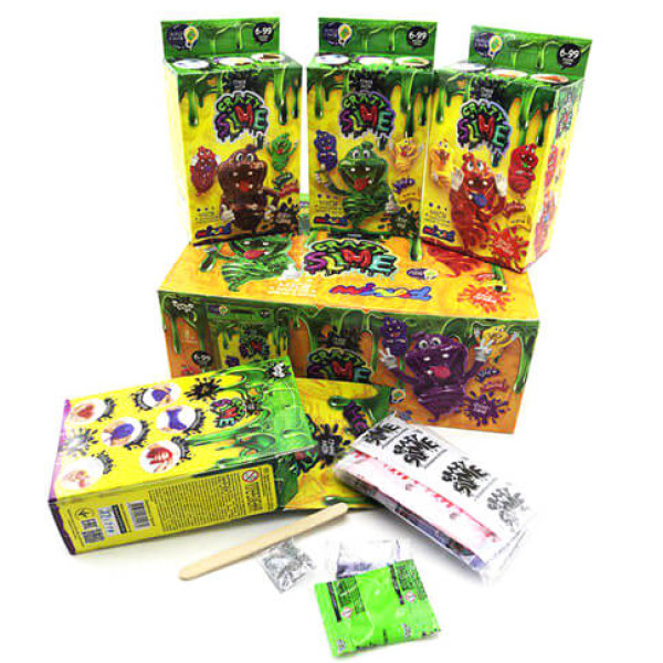 Набір для створення слаймів Danko toys Crazy Slime розвиваючий SLM-02-01U02U03U04U Набір для створення слаймів Danko toys Crazy Slime розвиваючий SLM-02-01U02U03U04U