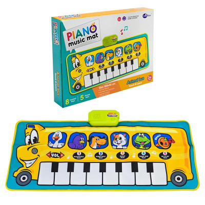 Музичний килимок піаніно і звуки тварин 757-05 Музичний килимок піаніно і звуки тварин 757-05