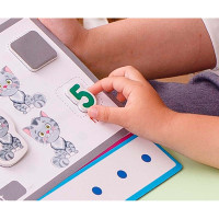 Абетка Математика English Vladi Toys з магнітною дошкою VT5412-04