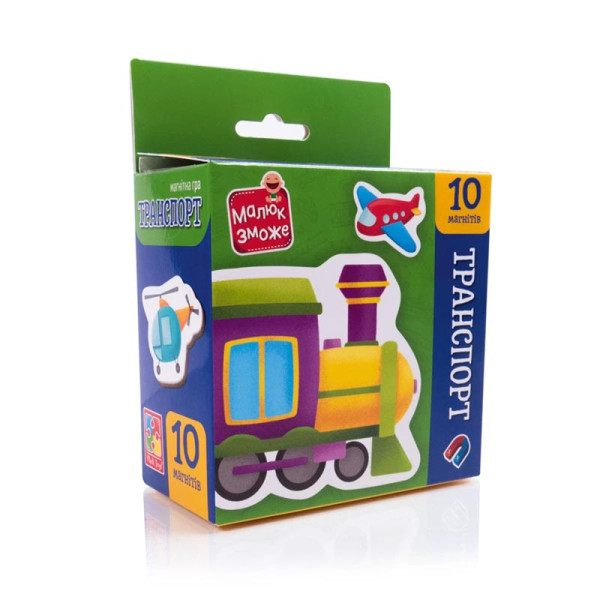 Розвиваюча гра Vladi Toys "Транспорт" набір магнітів VT3106-35 Розвиваюча гра Vladi Toys "Транспорт" набір магнітів VT3106-35