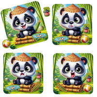 Розвиваюча гра Vladi Toys "Емоції Пандочки" магнітна VT3220-06