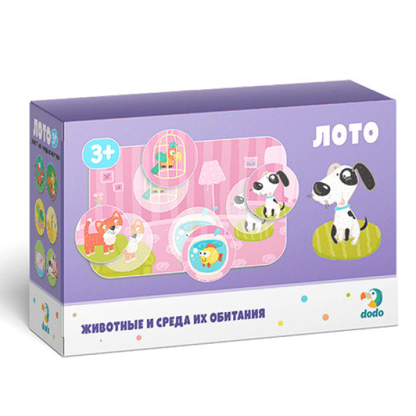 Лото Тварини та їхнє середовище існування 300196