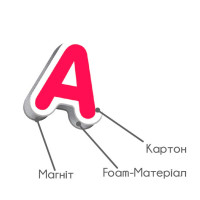 Абетка Математика English Vladi Toys з магнітною дошкою VT5412-04