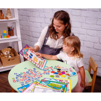 Абетка Математика English Vladi Toys з магнітною дошкою VT5412-04