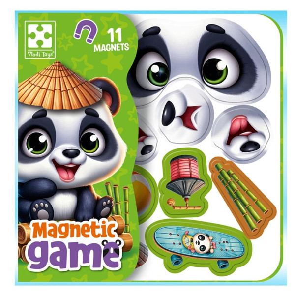 Розвиваюча гра Vladi Toys "Емоції Пандочки" магнітна VT3220-06 Розвиваюча гра Vladi Toys "Емоції Пандочки" магнітна VT3220-06