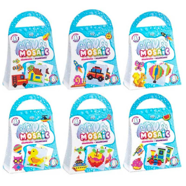 Набір для творчості Danko Toys "Aqua Mosaic" AM-02-010203040506 Набір для творчості Danko Toys "Aqua Mosaic" AM-02-010203040506