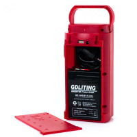 Ліхтар iTrendy переносний світлодіодний 24 LED з повербанком 4000 mAh 5724L_Red Ліхтар iTrendy переносний світлодіодний 24 LED з повербанком 4000 mAh 5724L_Red