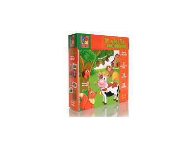 Міні-розвивашка Vladi Toys "У лісі та на фермі" ассоціації VT1804-46