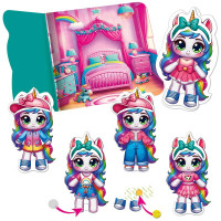 Розвиваюча гра Vladi Toys "Єдиноріжка" з липучками VT1320-01