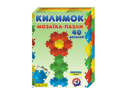 Мозаїка для дітей Технок Килимок 40 деталей 2940