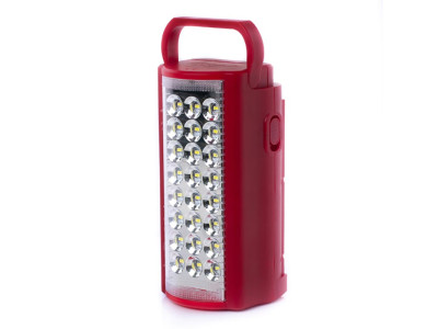 Ліхтар iTrendy переносний світлодіодний 24 LED з повербанком 4000 mAh 5724L_Red