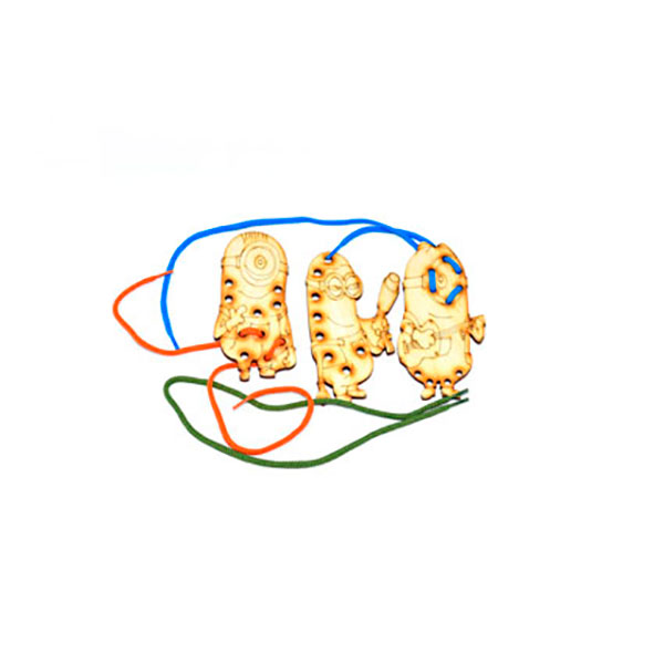 Дерев'яна шнурівка Міньйони SG0245 Дерев'яна шнурівка Міньйони SG0245