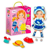 Одевалка Vladi Toys "Соня" магнітна VT3702-07