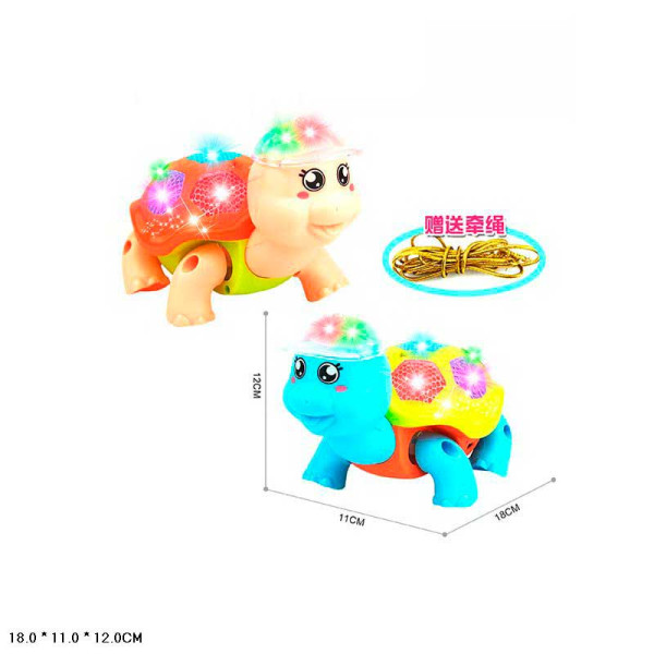 Тварина муз 2 кольори черепашки зі світлом та звуком 776-3 Тварина муз 2 кольори черепашки зі світлом та звуком 776-3