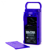 Ліхтар iTrendy переносний світлодіодний 24 LED з повербанком 4000 mAh 5724L_Blue Ліхтар iTrendy переносний світлодіодний 24 LED з повербанком 4000 mAh 5724L_Blue