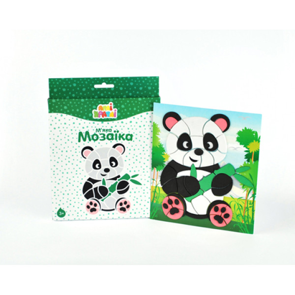 Набір для творчості "М'яка мозаїка "Панда" ММ-06 Набір для творчості "М'яка мозаїка "Панда" ММ-06