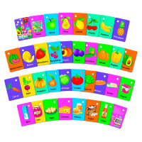 Картки на кільці Vladi Toys Англійська. Їжа 18 карт VT5000-17 Картки на кільці Vladi Toys Англійська. Їжа 18 карт VT5000-17