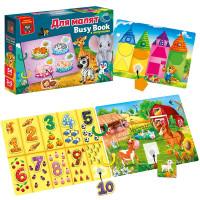 Розвиваюча гра Vladi Toys "Бізі бук.Для малят" з липучками VT1310-07