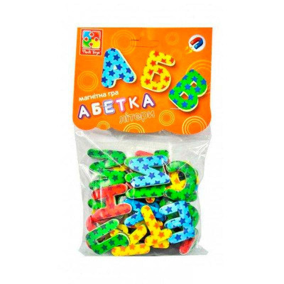 Розвиваюча гра Vladi Toys"Абетка" на магнітах VT5900-02