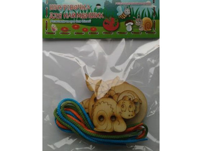 Дерев'яна шнурівка Для самих маленьких J027y