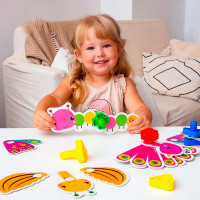 Гра-конструктор Vladi Toys "Fisher Price. Maxi-болтики" з болтами VT2905-23