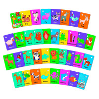 Картки на кільці Vladi Toys Англійська. Світ тварин 18 карт VT5000-15 Картки на кільці Vladi Toys Англійська. Світ тварин 18 карт VT5000-15