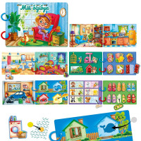 Розвиваюча гра Vladi Toys "Бізі бук. Мій дім" з липучками VT1310-08