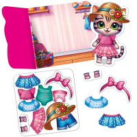 Розвиваюча гра Vladi Toys "Кошеня" з липучками VT1320-03 Розвиваюча гра Vladi Toys "Кошеня" з липучками VT1320-03