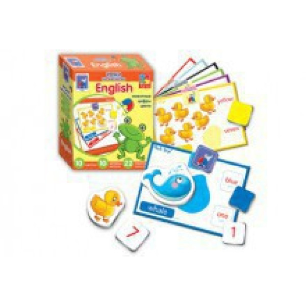 Англійська мова на магнітах Тварини VT1502-16 Англійська мова на магнітах Тварини VT1502-16