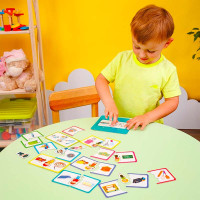Настільна гра-сортер Vladi Toys "У світі професій" навчальна VT1804-44