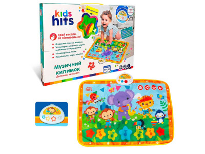 Килимок з музикою Kids Hits Дитячий концерт на батарейках комплект голоси к KH04-001 Килимок з музикою Kids Hits Дитячий концерт на батарейках комплект голоси к KH04-001