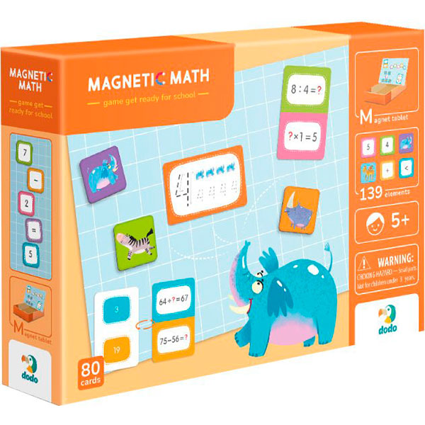 Розвиваюча гра Dodo Математика на магнітах 200215 Розвиваюча гра Dodo Математика на магнітах 200215