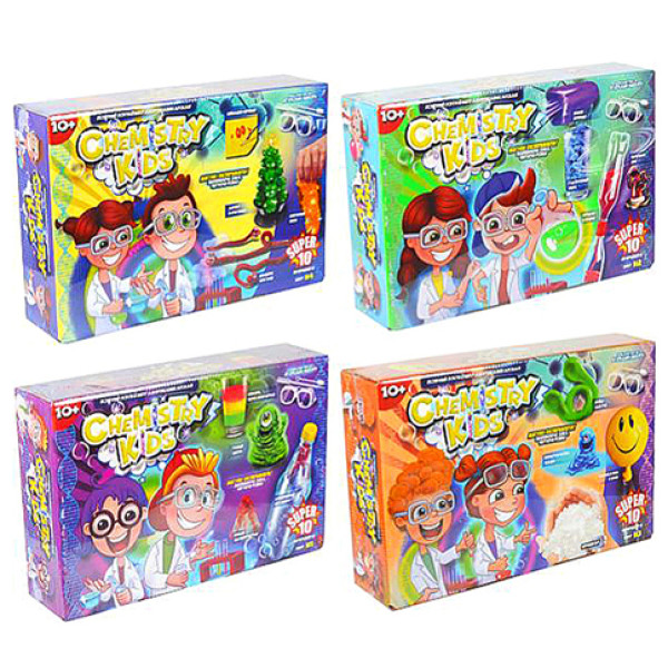 Набір для дослідів CHEMISTRY KIDS (рос.) CHK-01-01020304