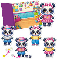Розвиваюча гра Vladi Toys "Пандочка" з липучками VT1320-05 Розвиваюча гра Vladi Toys "Пандочка" з липучками VT1320-05
