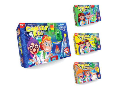 Детячий набір для дослідів Danko Toys CHEMISTRY KIDS CHK-01-01U02U03U04U