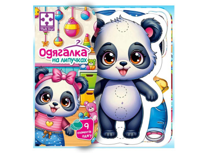 Розвиваюча гра Vladi Toys "Пандочка" з липучками VT1320-05