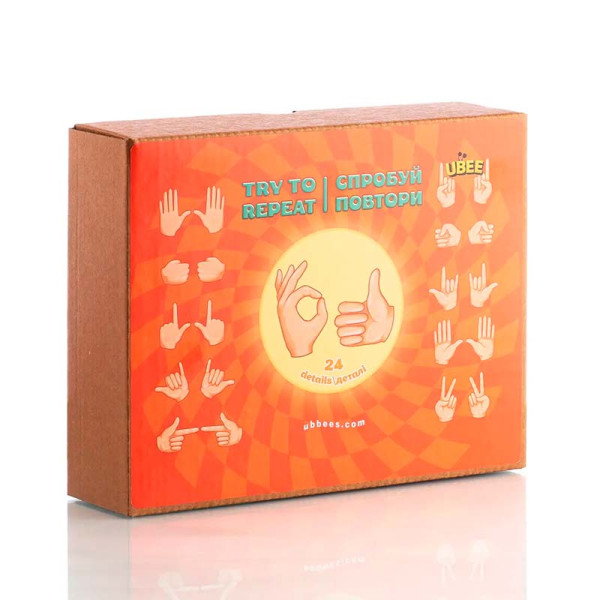 Нейропсихологічна гра UBEE "Спробуй повтори" з дерева ПСД231 Нейропсихологічна гра UBEE "Спробуй повтори" з дерева ПСД231