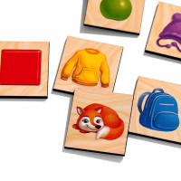 Сортер UBEE "Асоціації - кольори 3" з дерева ПСД268 Сортер UBEE "Асоціації - кольори 3" з дерева ПСД268