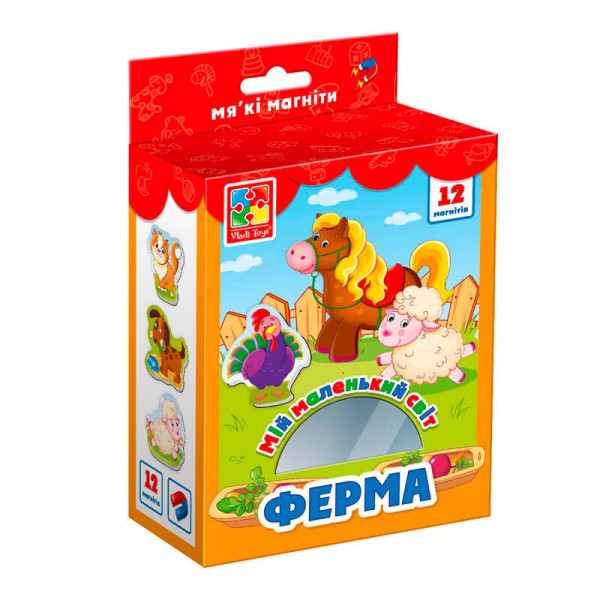 Мій маленький світ на магнітах "Ферма" VT3106-09 Мій маленький світ на магнітах "Ферма" VT3106-09