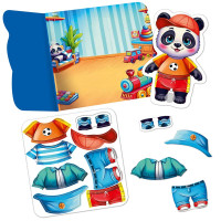 Розвиваюча гра Vladi Toys "Панда" з липучками VT1320-06