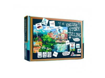 Гра настільна Умняшка «English storytelling» навчальна 2101